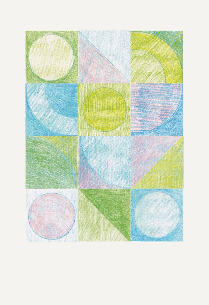 Padrão geométrico suave de Catalina Somolinos