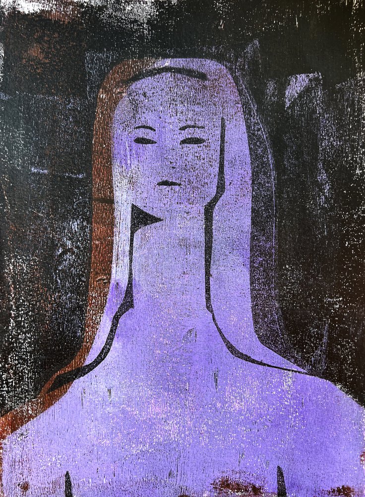 Senhora Roxa de Christina Misuro