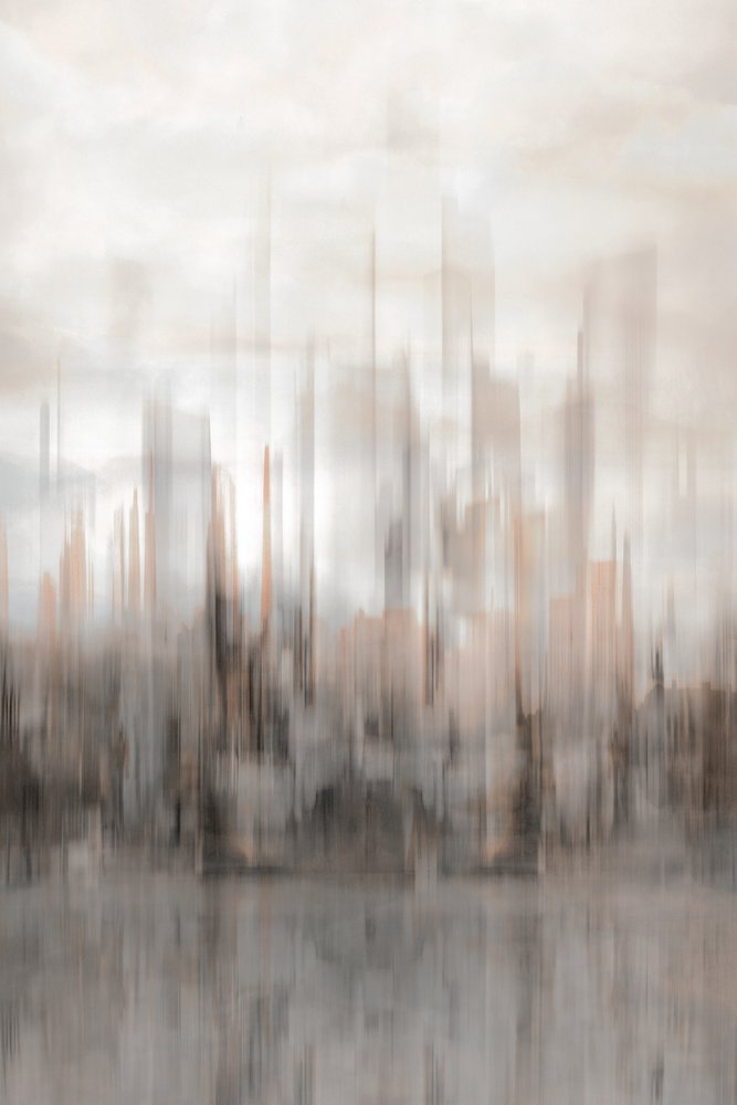 Reflexão sobre a cidade abstrata de Christina Sillen