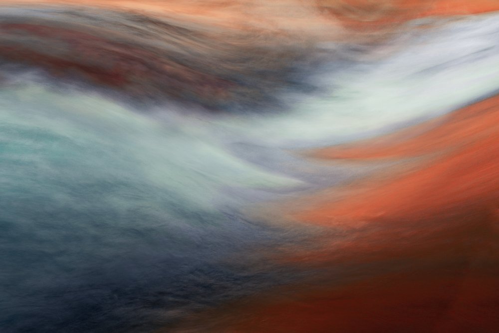 Obras abstratas em ondas de cor de Christina Sillen