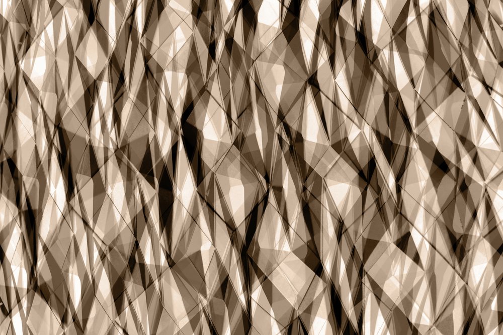 Geometria Abstrata em Sépia de Christina Sillen