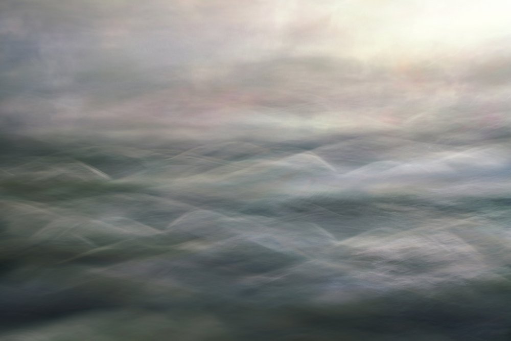 Oceano abstrato e onírico de Christina Sillen