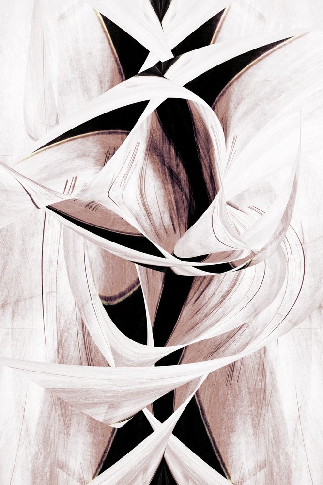 Formas abstratas fluidas de Christina Sillen