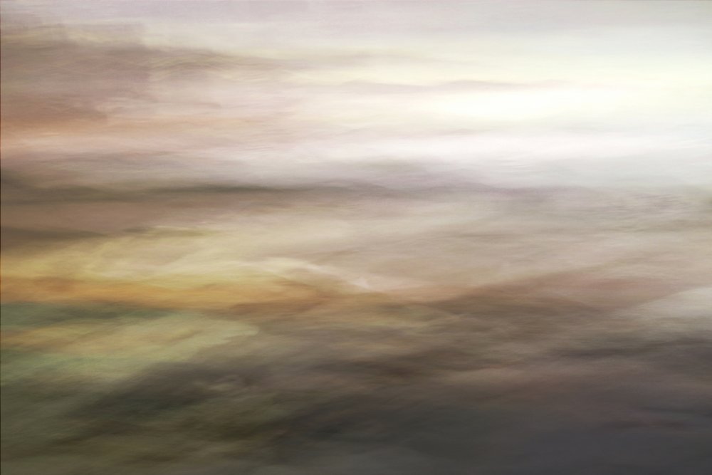 Céu abstrato e sereno de Christina Sillen