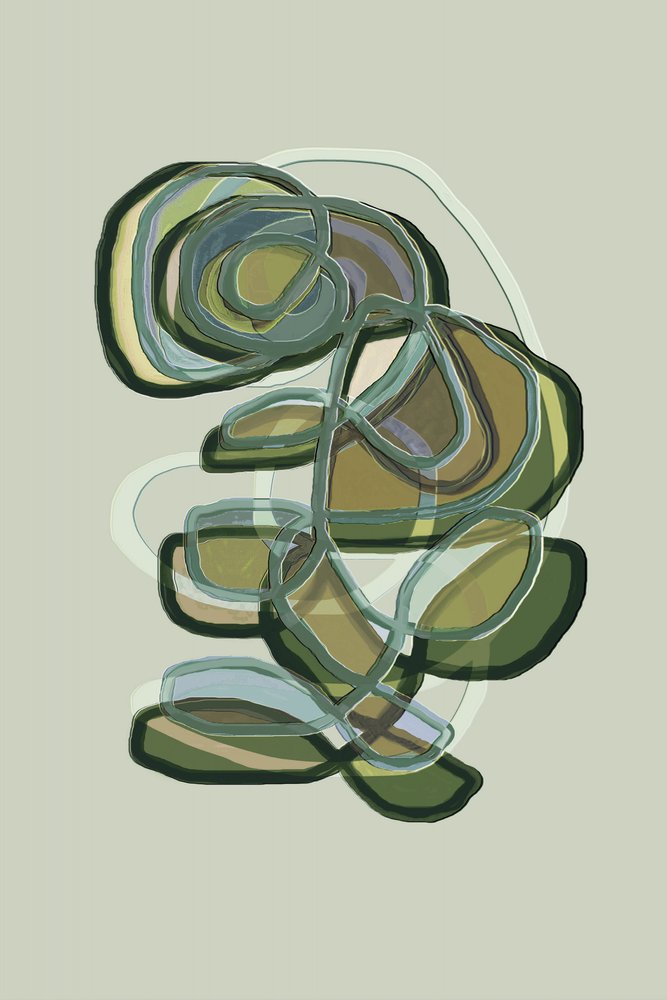 Fluxo Verde Sereno de Christina Sillen