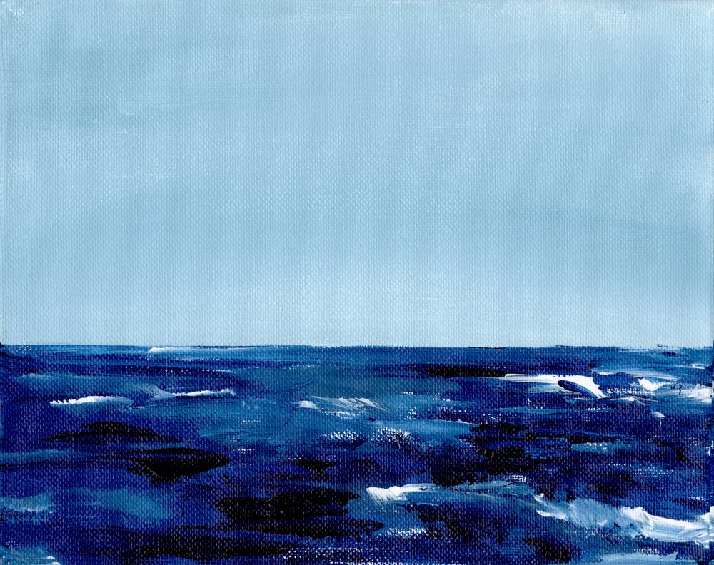 Deep Blue Horizon de Christine Lindstrom