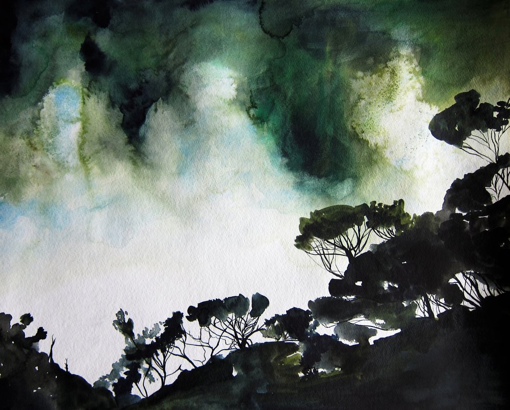 Céu da Floresta de Moody de Christine Lindstrom