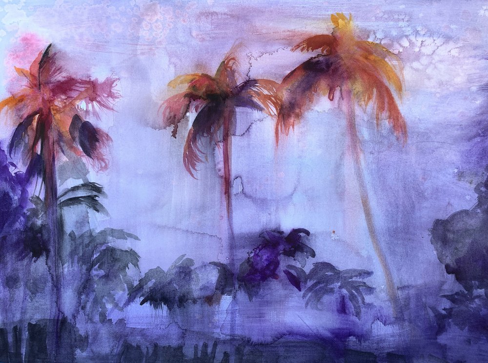 Sonhos de Palmeira Roxa de Christine Lindstrom