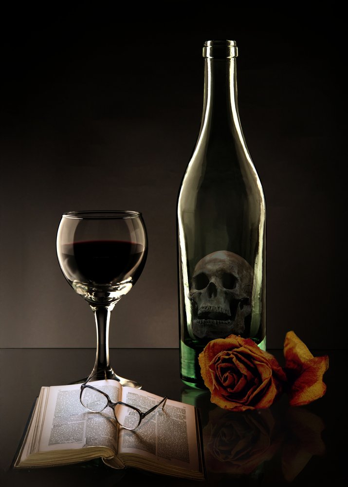Caveira e Rosa de Christine SUISSIA