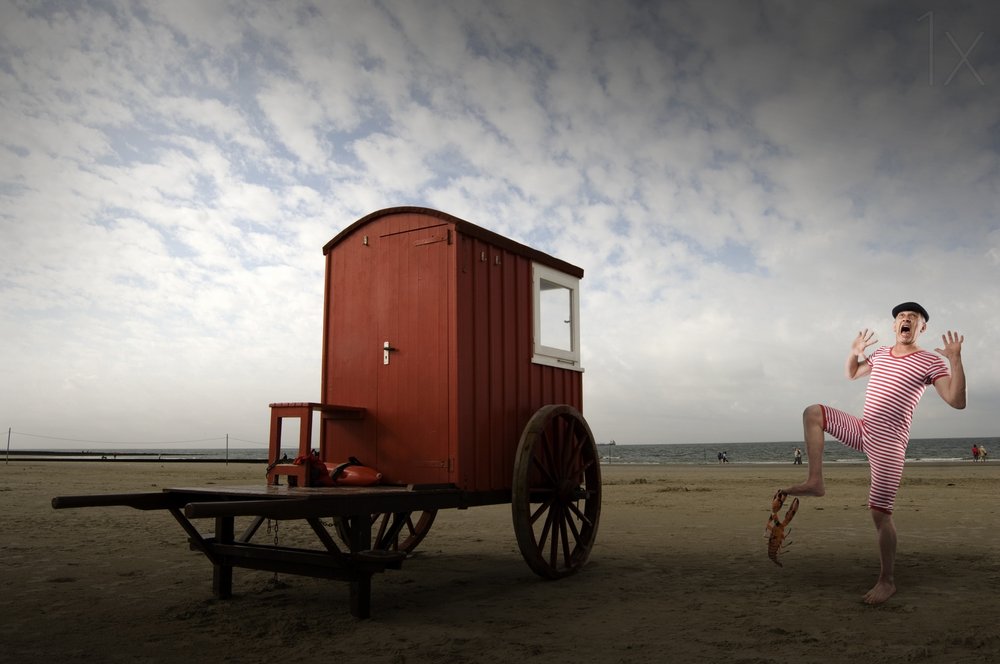 Surpresa de Caranguejo da Praia de Christine von Diepenbroek