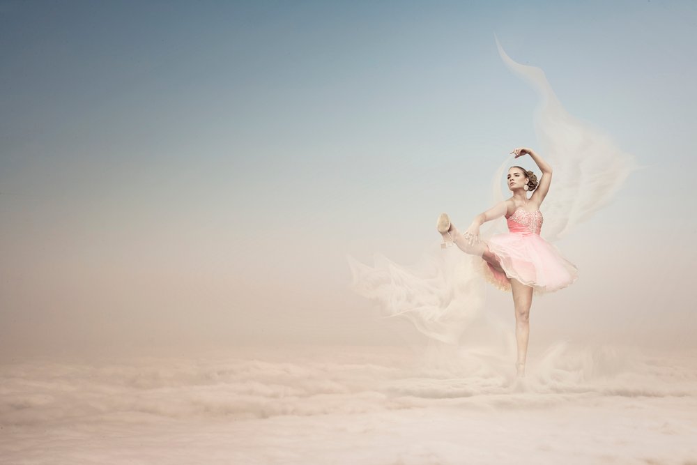 O Sonho da Bailarina Flutuante de Christine von Diepenbroek