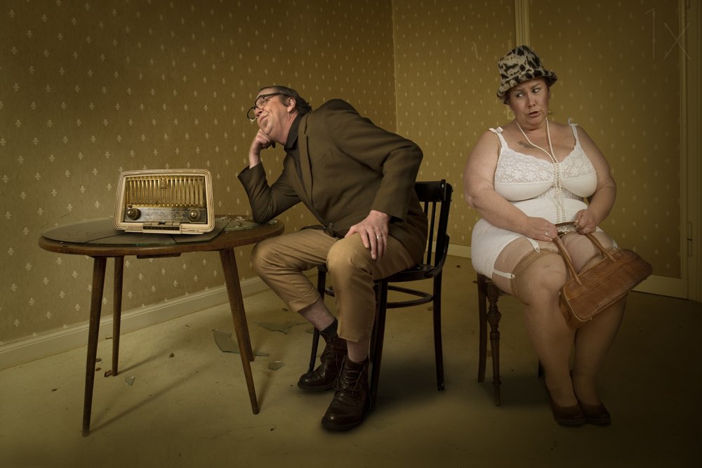 Um casal excêntrico e a rádio de Christine von Diepenbroek