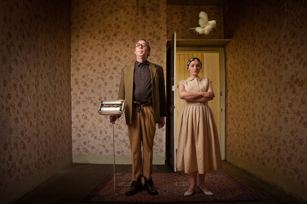 Cena doméstica vintage e peculiar de Christine von Diepenbroek