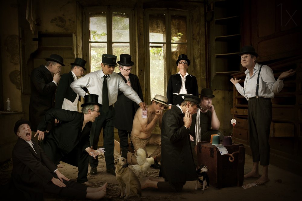 Estranha representação teatral de Christine von Diepenbroek