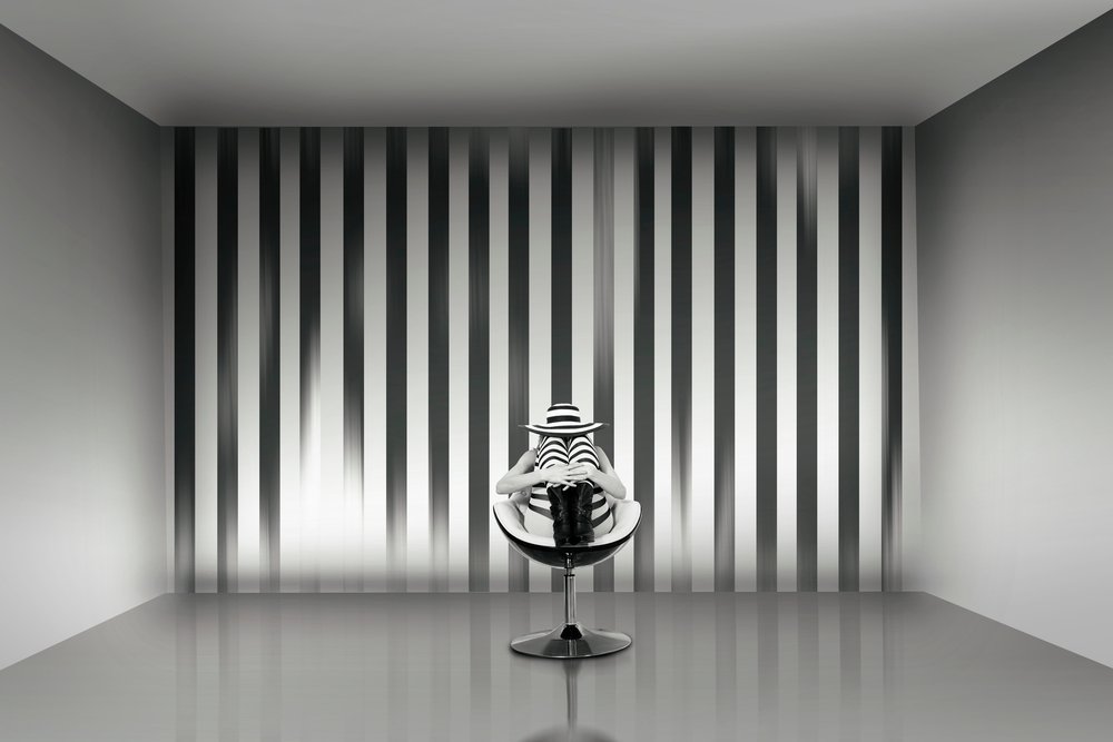 Figura da Sala Listrada de Christine von Diepenbroek