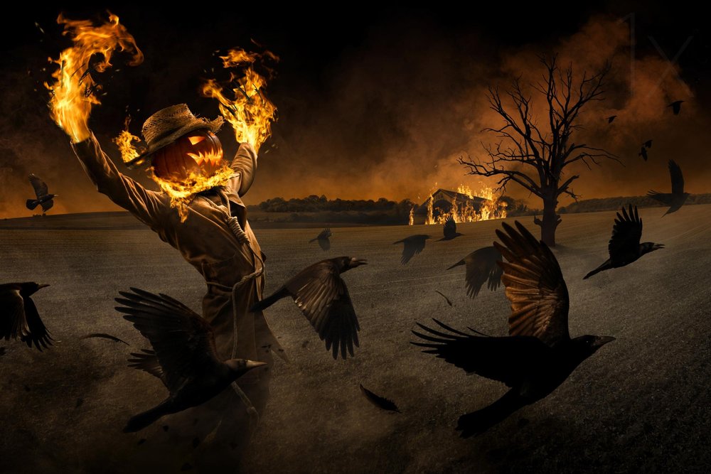 O Inferno dos Espantalhos do Halloween de Christophe Kiciak