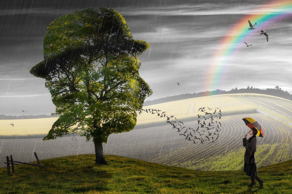 Chuva surreal e esperança de Christophe Kiciak
