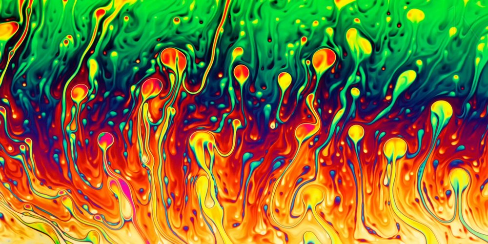 Abstrato Fluido e Vibrante de Christophe Kiciak