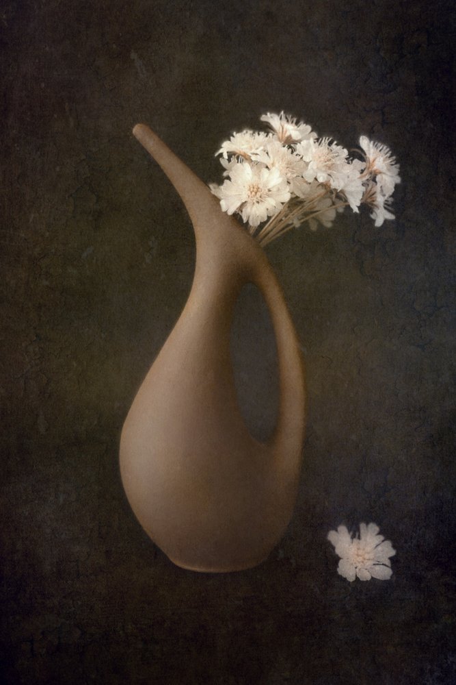 Flores num vaso elegante de Cicek Kiral