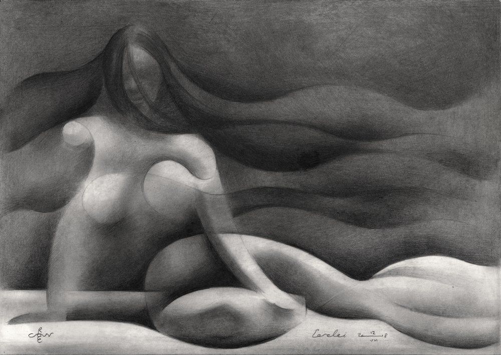 Forma feminina abstrata de Corné Akkers