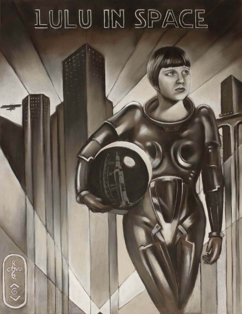Astronauta da Cidade Art Déco de Corné Akkers
