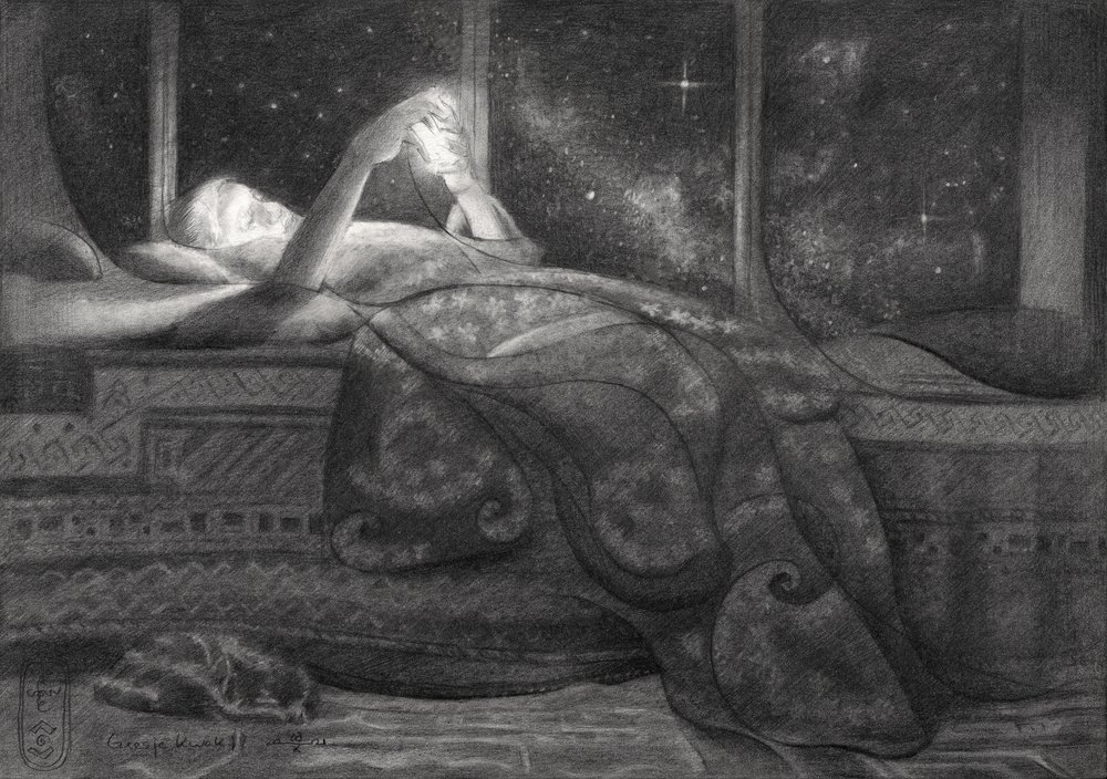 Leitura da Noite Cósmica de Corné Akkers