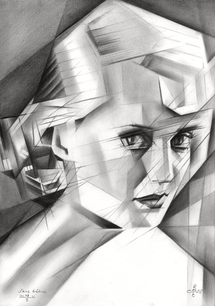 O olhar de uma mulher fragmentada de Corné Akkers