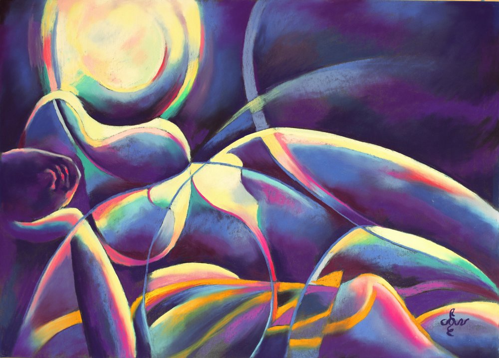 Forma Abstrata Luminosa de Corné Akkers
