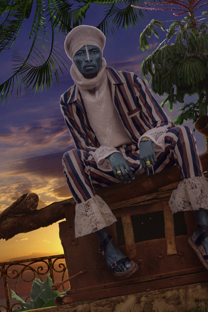 Blue Spirit: Pôr-do-sol tropical de CosmoZach