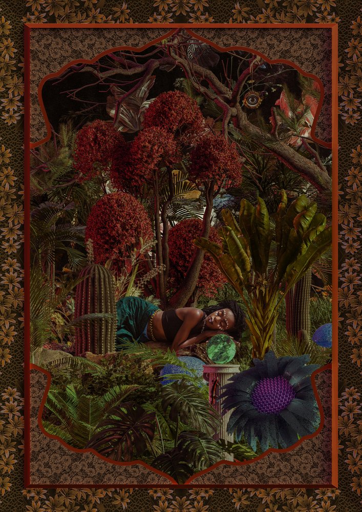 Jardim Fantástico da Mulher Adormecida de CosmoZach