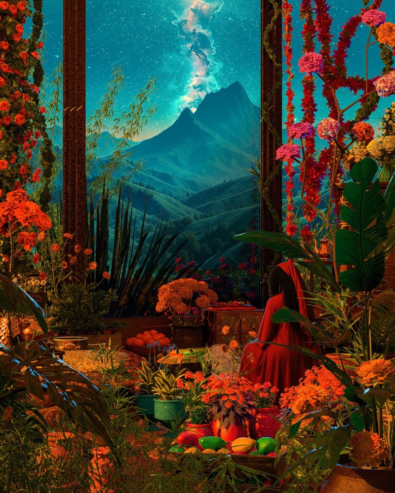 Jardim da Montanha Estrelada de CosmoZach