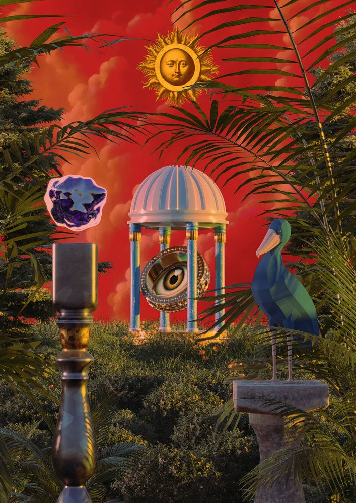 Jardim Tropical Surreal de CosmoZach