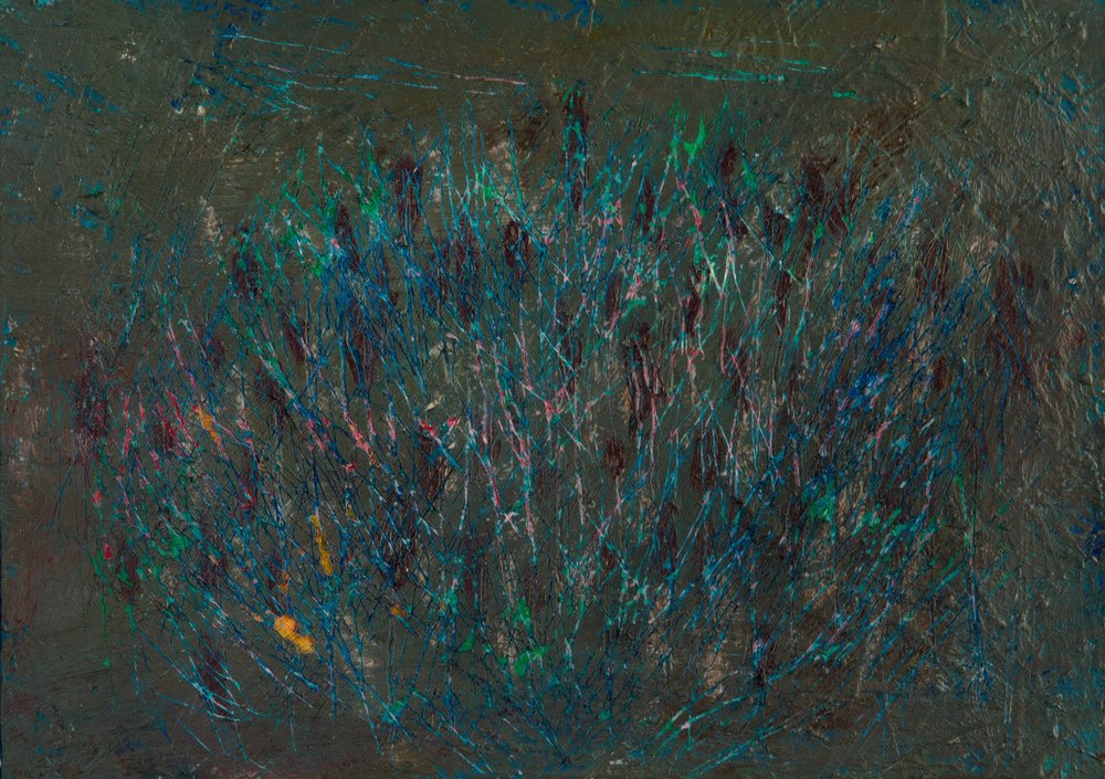 Linhas abstratas vibrantes de Dale Hefer