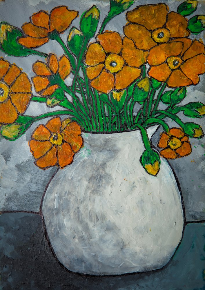 Vaso rústico para flores de laranjeira de Dale Hefer & Family