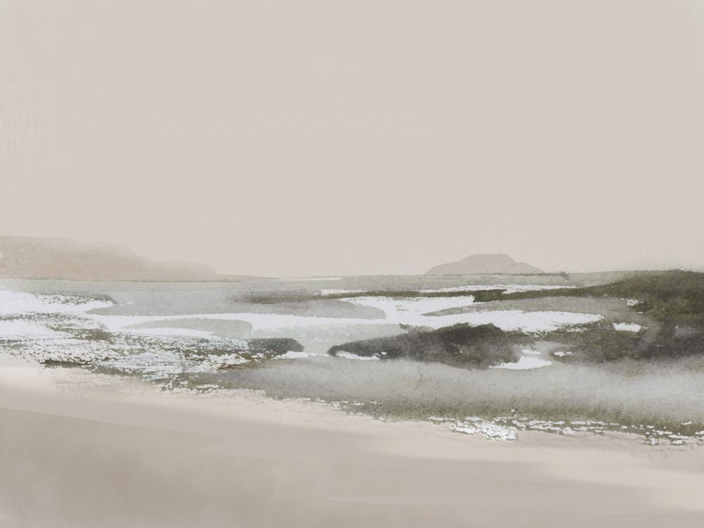 Praia Tranquila de Dan Hobday