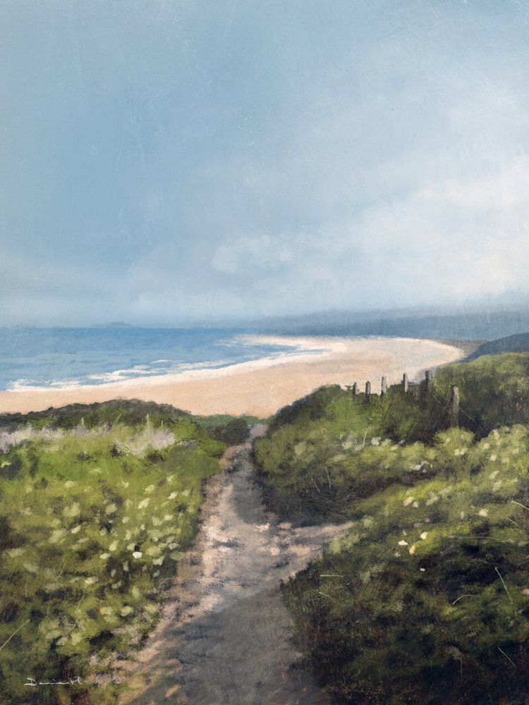 Praia de Gwithian de Dan Hobday