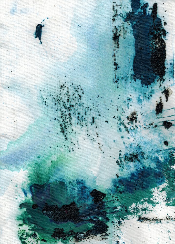 Fluxo Verde-Azul Profundo de Deb Chaney