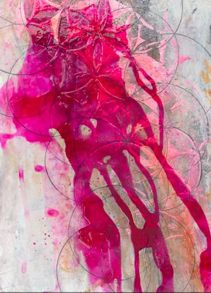 Fluxo Rosa Vibrante de Deb Chaney