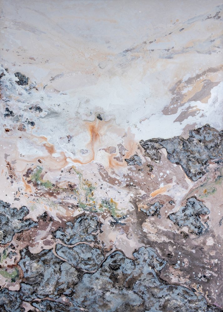 Texturas Orgânicas da Terra de Denise Quah