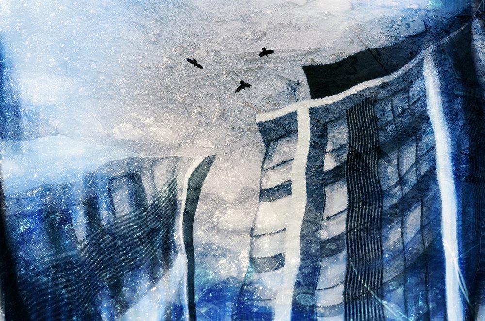 Voo urbano abstrato de Desislava Ignatova