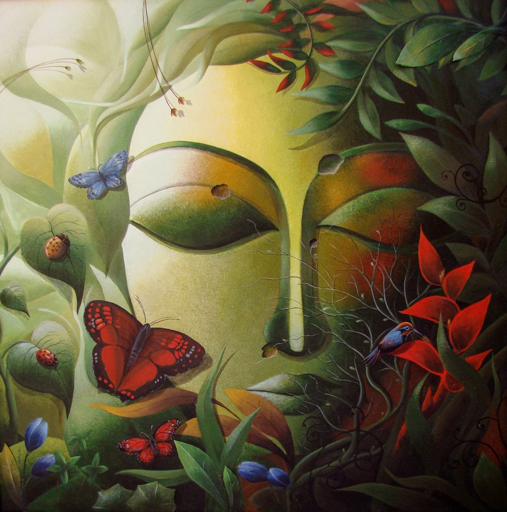 A Natureza Sereno de Buda de Dhananjoy Mukherjee