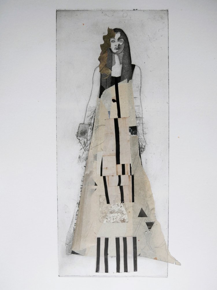 Figura de moda abstrata de Doris Schmitz