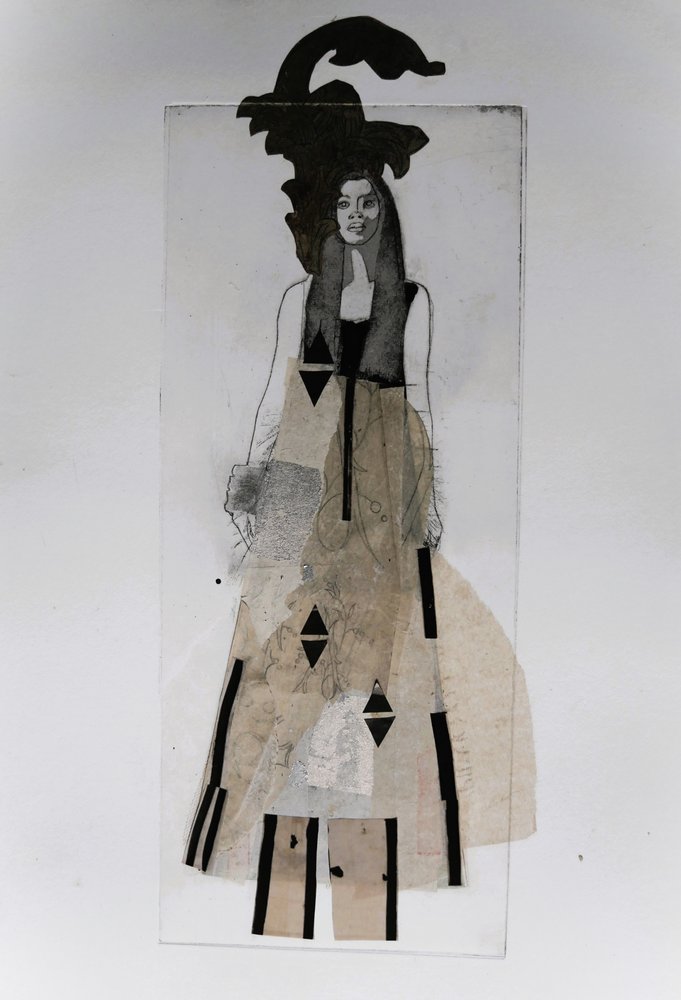 Figura de moda abstrata de Doris Schmitz