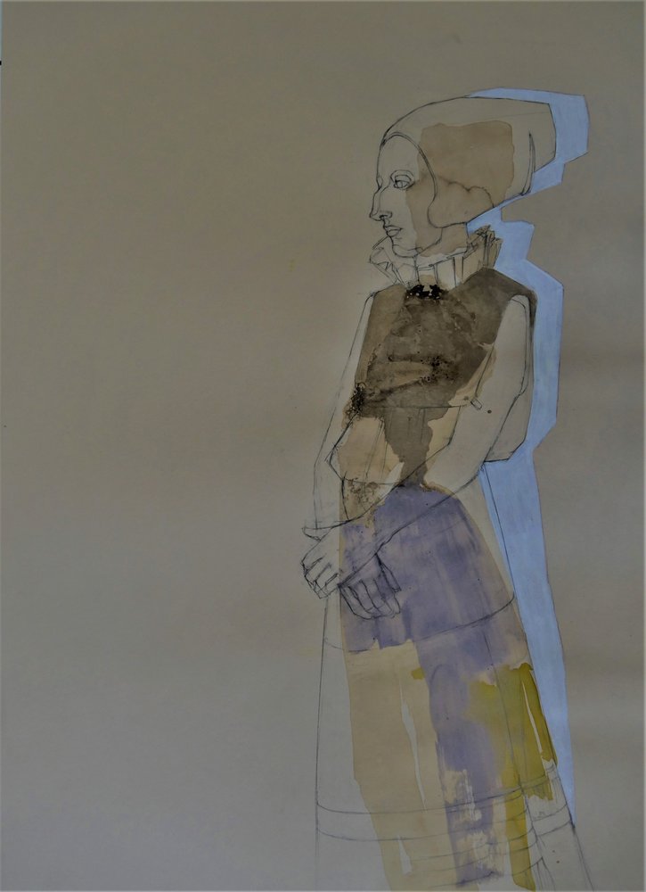 Mulher Histórica Abstrata de Doris Schmitz