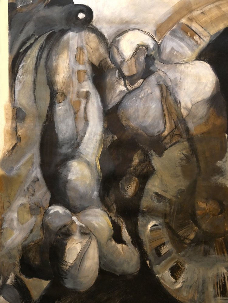Formas Humanas Abstratas de Doris Schmitz