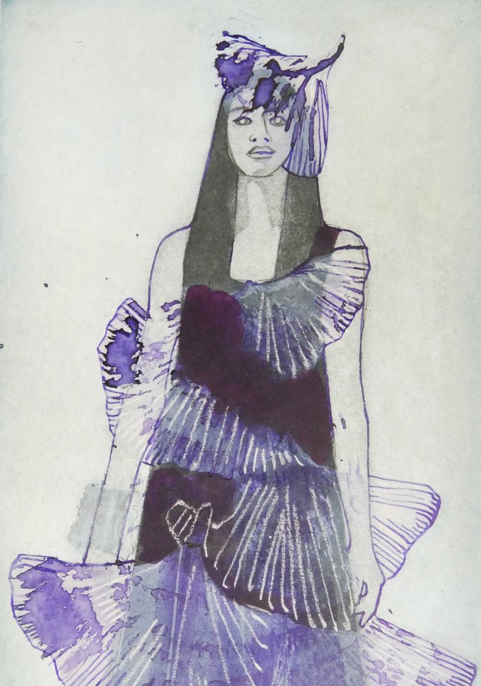 Moda Roxa Elegante de Doris Schmitz