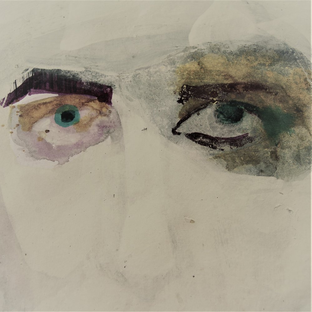Retrato abstrato e onírico de Doris Schmitz