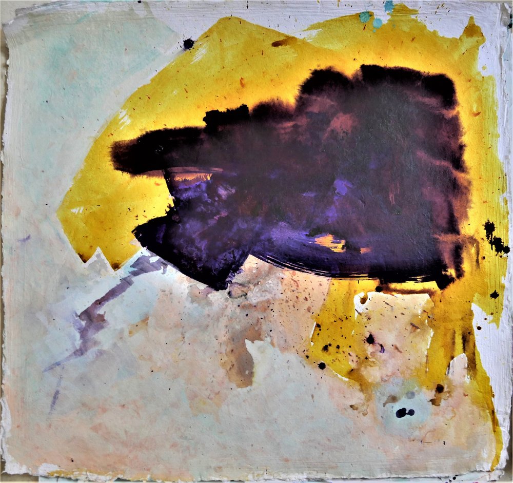 Dynamic Golden Purple Burst de Doris Schmitz