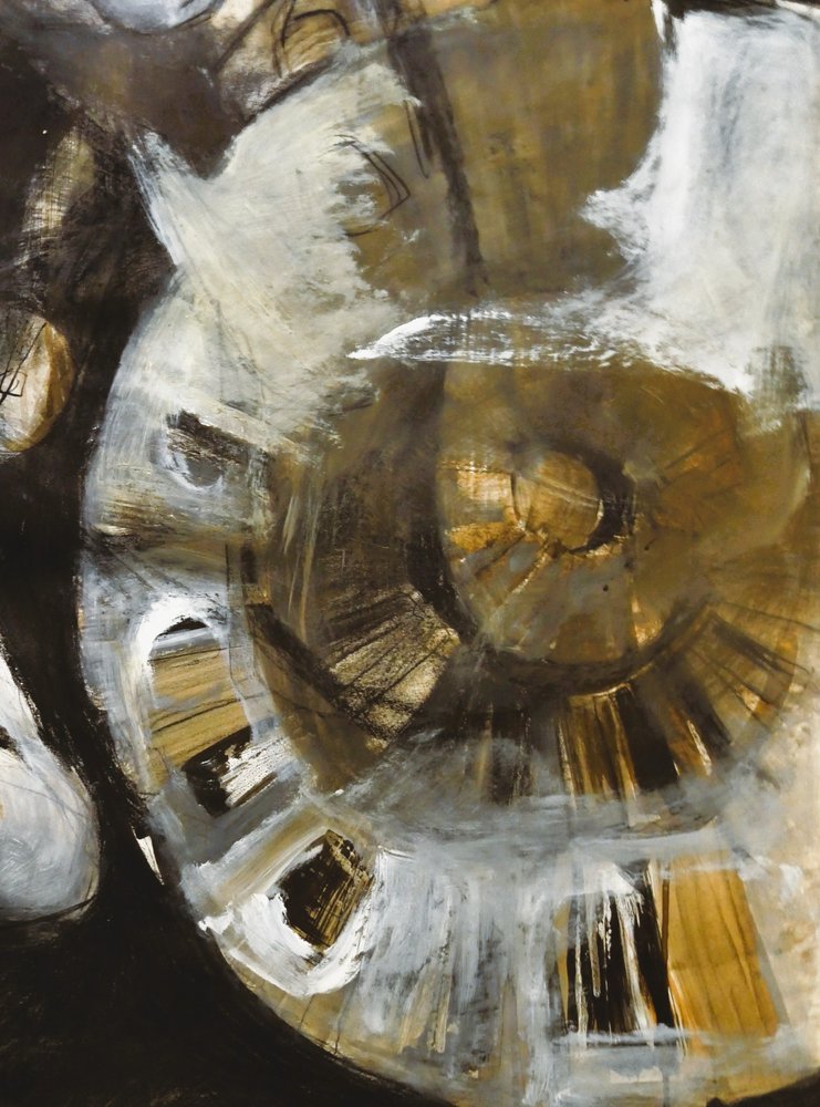 Espiral com textura dinâmica de Doris Schmitz