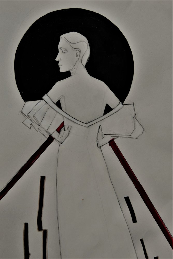 Silhueta elegante e moderna de Doris Schmitz